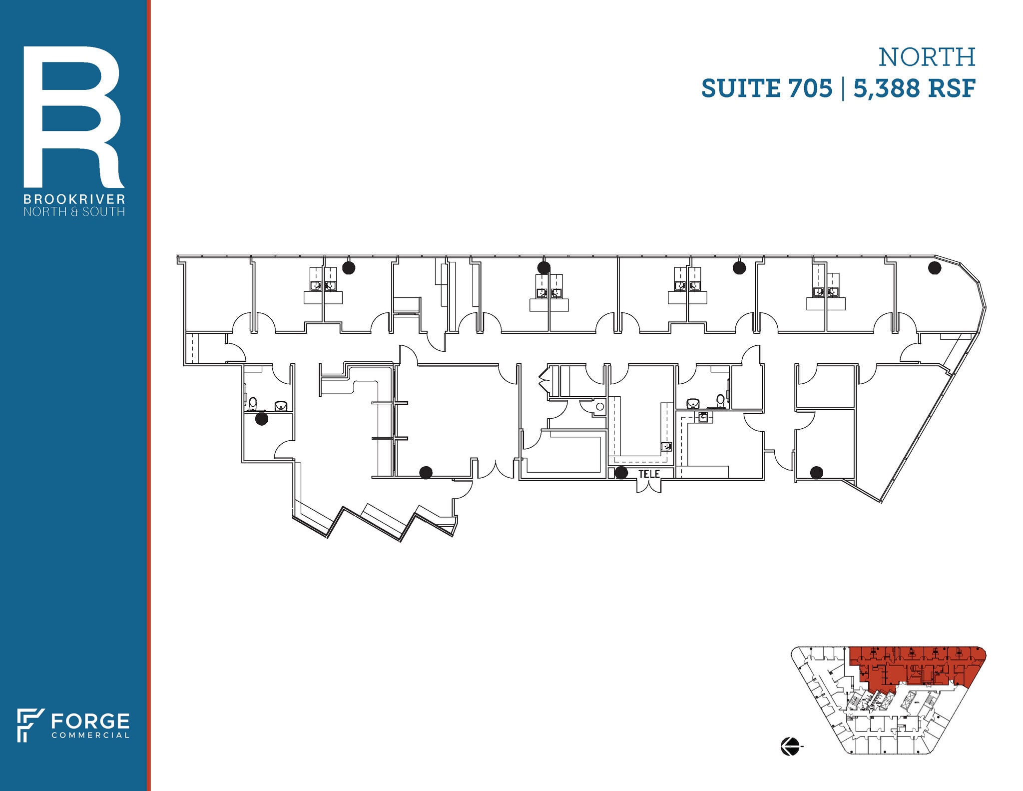 8200 Brookriver Dr, Dallas, TX à louer Plan d’étage– Image 1 sur 1