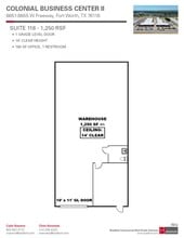 8851 West Fwy, Fort Worth, TX à louer Plan d’étage– Image 1 sur 1