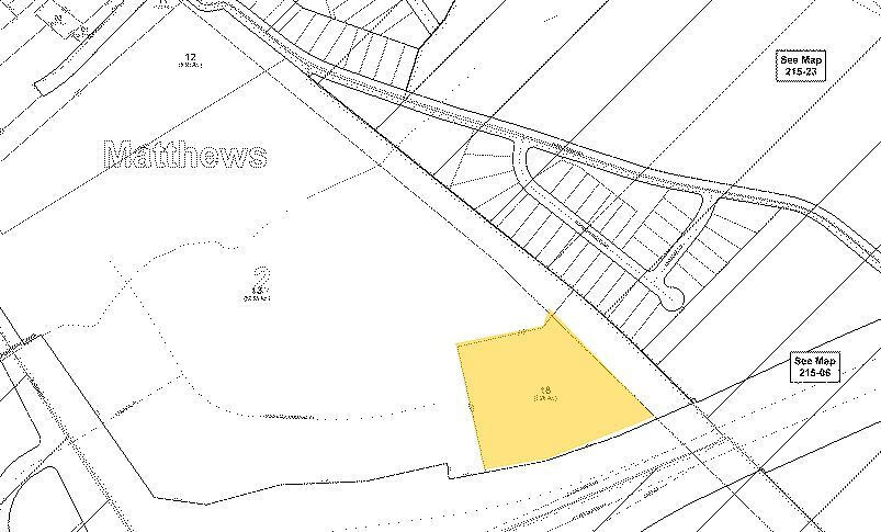 02 E St. John St, Matthews, NC à louer - Plan cadastral – Image 2 sur 2