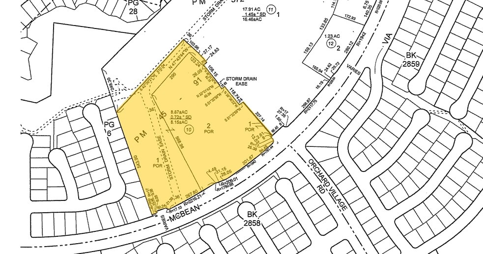 23861 McBean Pky, Valencia, CA à louer - Plan cadastral – Image 1 sur 4