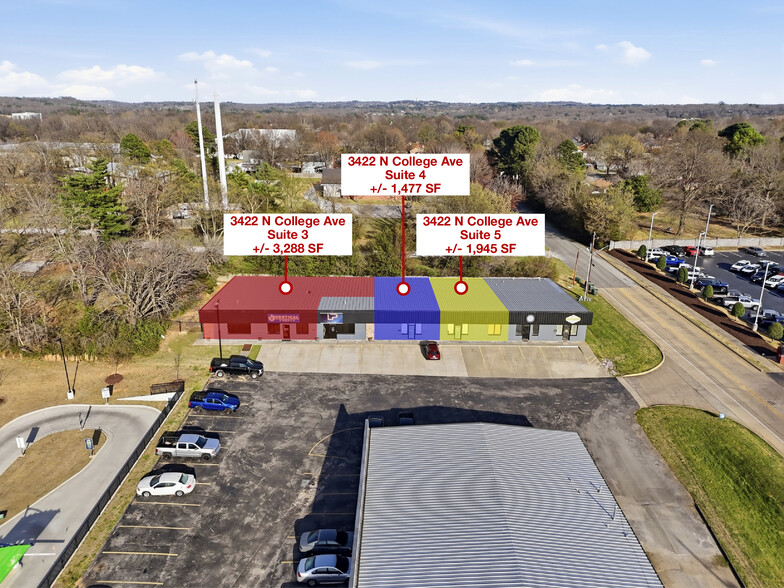 3416-3422 N College Ave, Fayetteville, AR à louer - Photo principale – Image 1 sur 45