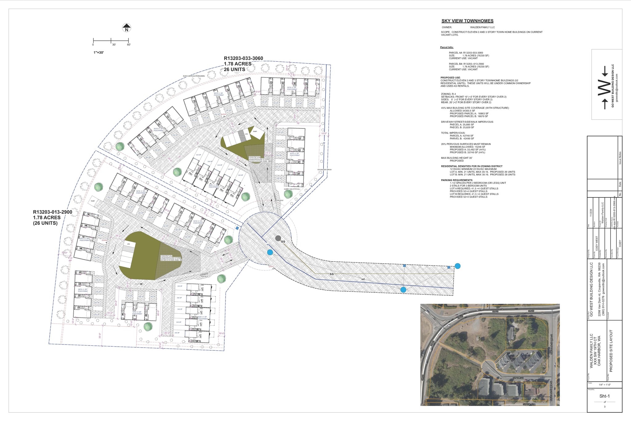 0-XXX State Route 20 (Lot 3), Oak Harbor, WA à vendre Plan de site– Image 1 sur 8