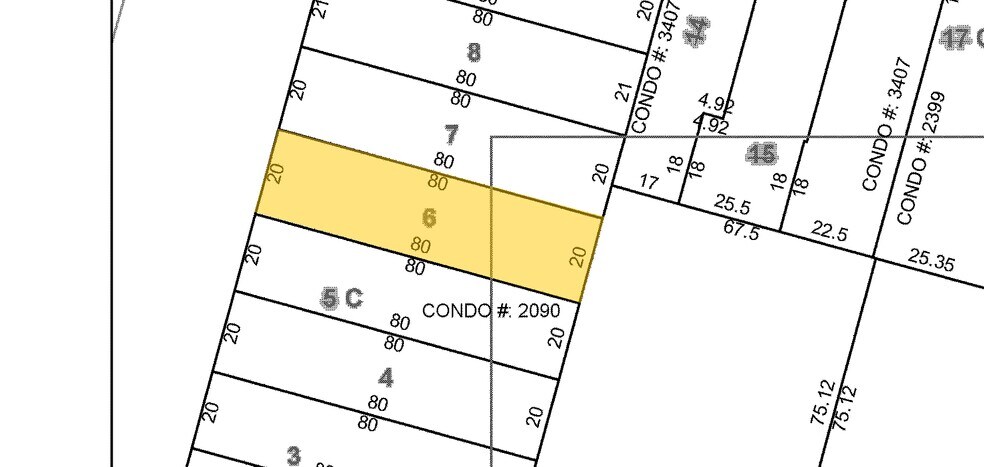 615 Vanderbilt Ave, Brooklyn, NY à vendre - Plan cadastral – Image 2 sur 2