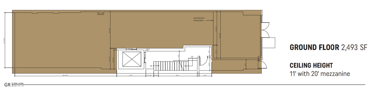 11 W 56th St, New York, NY à louer Plan d’étage– Image 1 sur 1