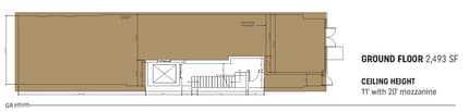 11 W 56th St, New York, NY à louer Plan d’étage– Image 1 sur 1