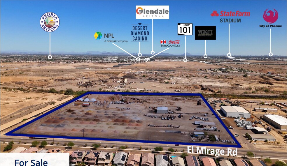 SSEC El Mirage Rd & Northern Pkwy, Glendale, AZ à vendre - Photo principale – Image 1 sur 4