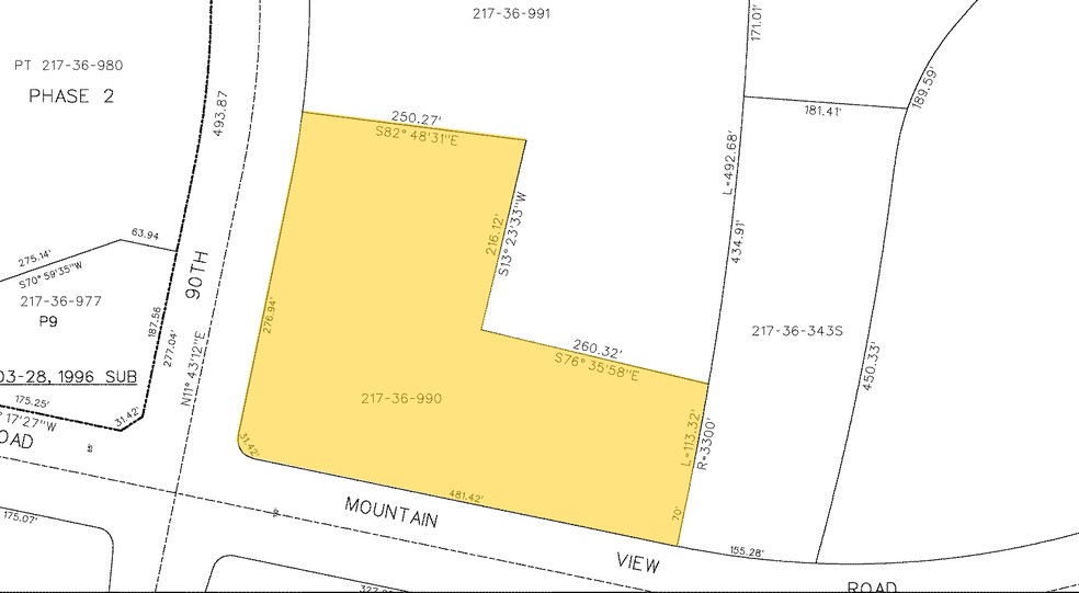 9977 N 90th St, Scottsdale, AZ à louer - Plan cadastral – Image 2 sur 6