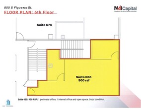 800 S Figueroa St, Los Angeles, CA à louer Plan d’étage– Image 1 sur 1