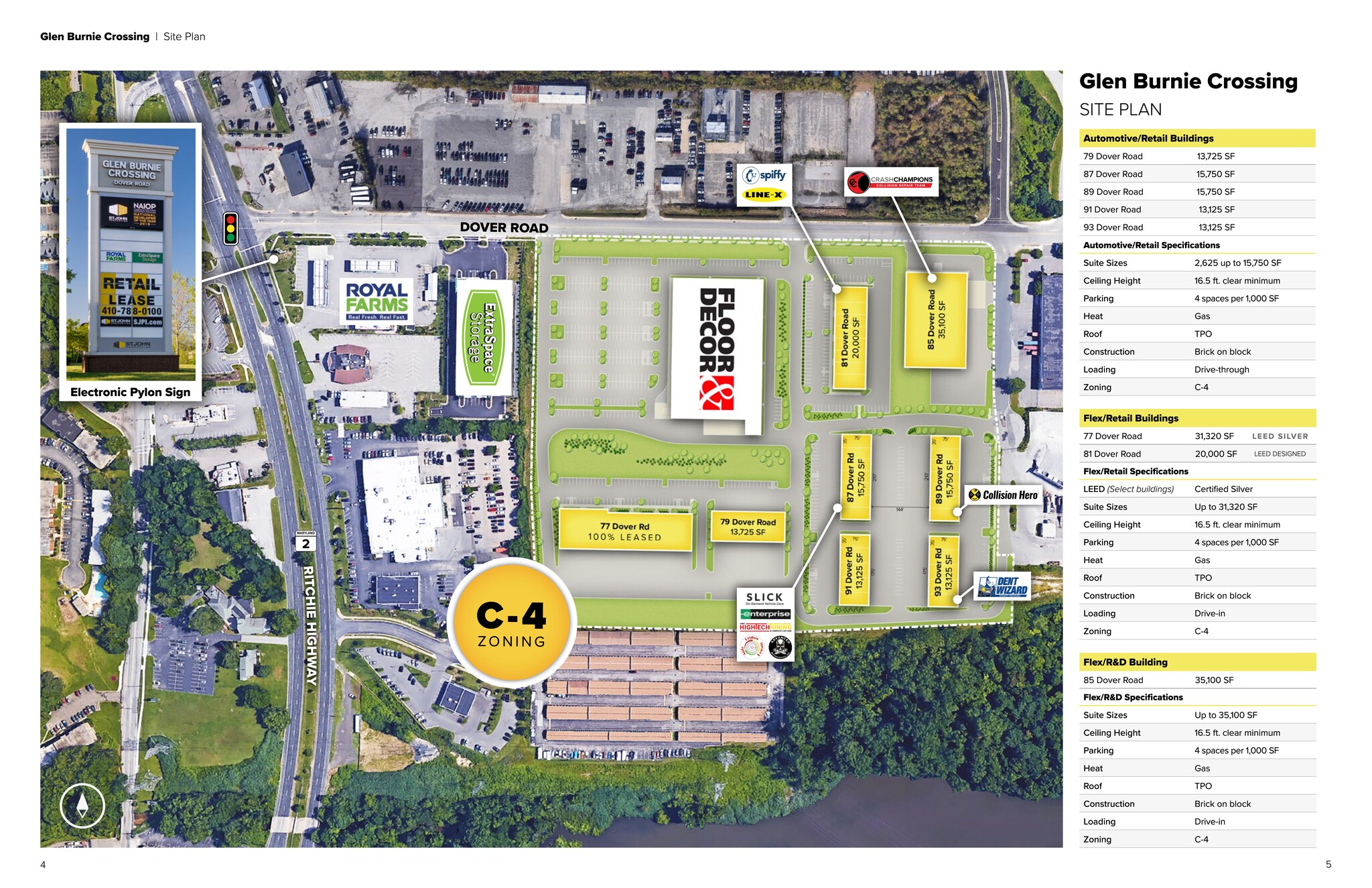 81 Dover Rd, Glen Burnie, MD à louer Plan de site– Image 1 sur 4