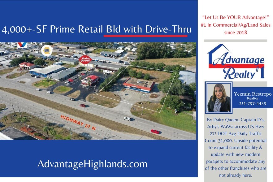3341 US Highway 27 S, Sebring, FL à vendre - Photo de l’immeuble – Image 2 sur 10