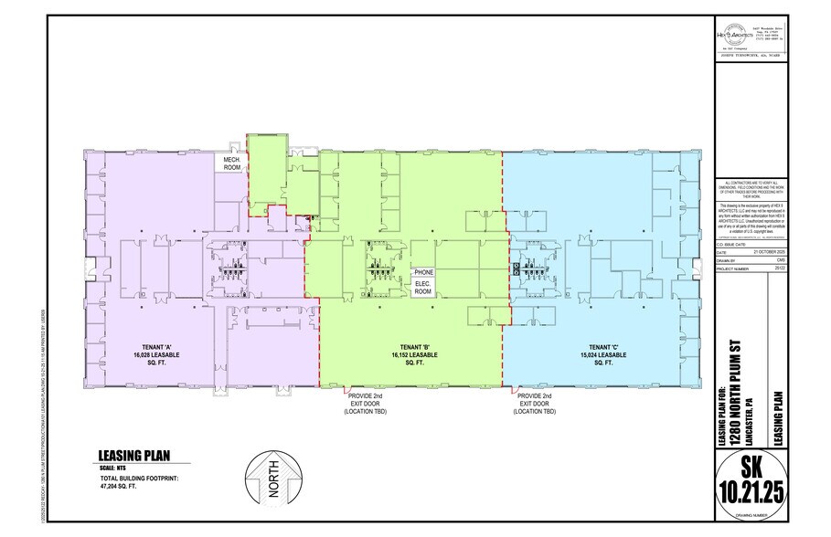 1280 N Plum St, Lancaster, PA à louer - Plan de site – Image 1 sur 6