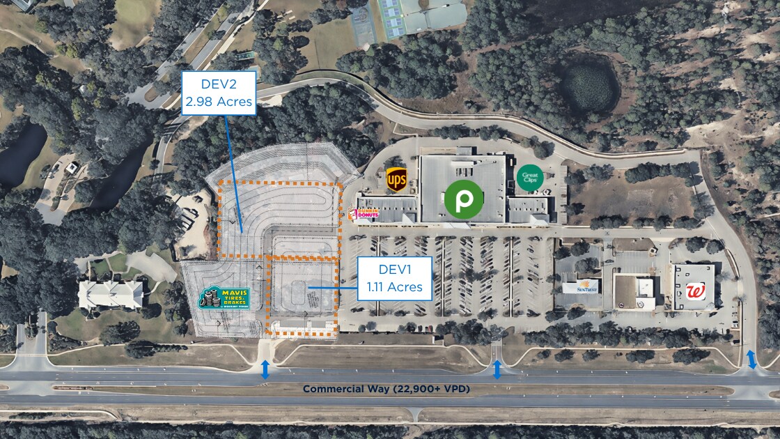 Commercial Way, Weeki Wachee, FL à vendre Aérien– Image 1 sur 8
