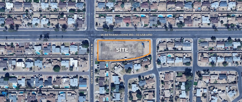 3823 W Bethany Home Rd, Phoenix, AZ à vendre - Photo de l’immeuble – Image 1 sur 2