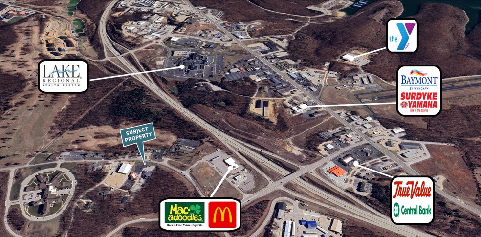 1191 Hwy KK, Osage Beach, MO à louer - Aérien – Image 3 sur 4