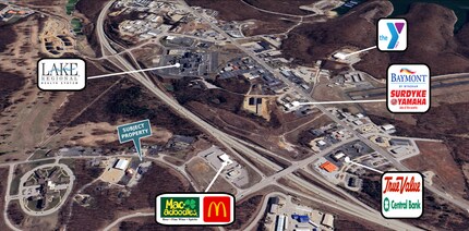 1191 Hwy KK, Osage Beach, MO - VUE AÉRIENNE vue de carte