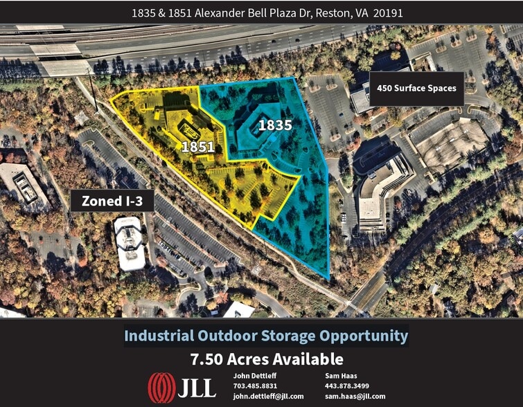 1835 & 1851 Alexander Bell Dr, Reston, VA à louer - Photo de l’immeuble – Image 1 sur 1