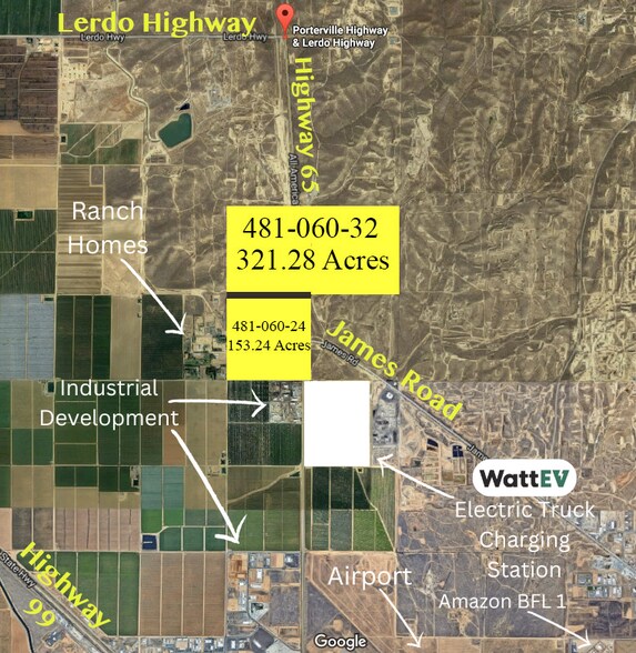 James Road & Porterville Hwy, Bakersfield, CA à vendre - Photo de l’immeuble – Image 2 sur 8
