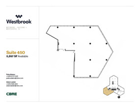 1 Westbrook Corporate Ctr, Westchester, IL à louer Plan d’étage– Image 1 sur 1