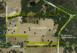 Plus de détails pour 13308 Duck Lake Canal Rd, Dade City, FL - Terrain à vendre