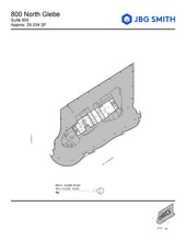 800 N Glebe Rd, Arlington, VA à louer Plan d’étage– Image 1 sur 1