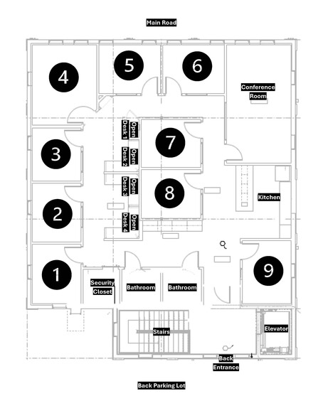 411 Saint Petersburg Dr E, Oldsmar, FL à louer - Plan d’étage – Image 2 sur 9