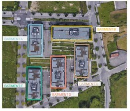 19 Rue Pierre Gilles De Gennes, Lyon, RHO - Vue aérienne  vue de carte