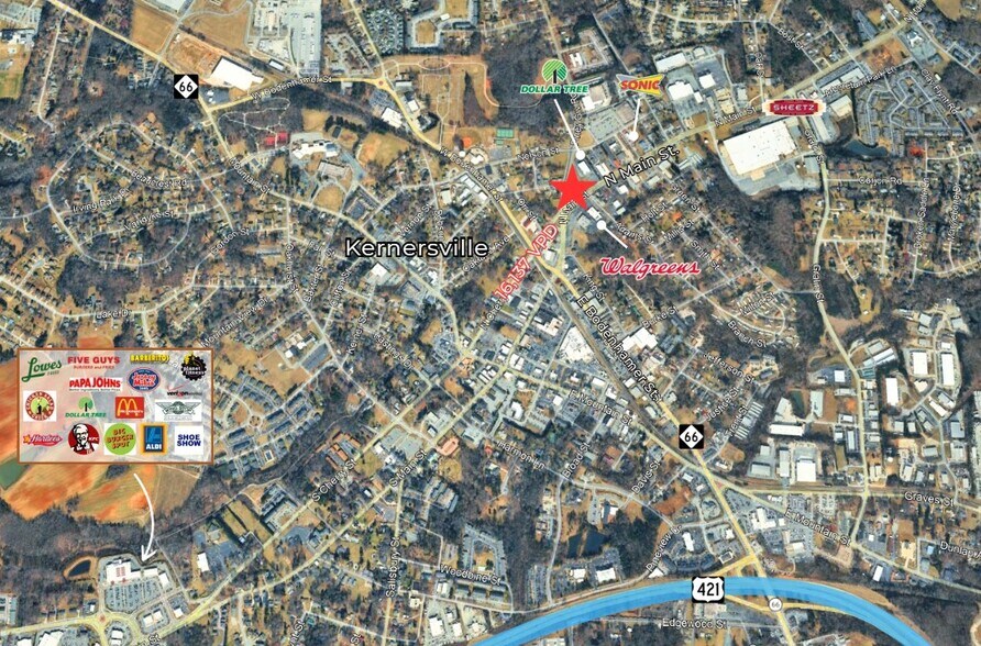 405 N Main St, Kernersville, NC à vendre - Photo de l’immeuble – Image 3 sur 4