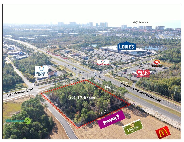 11800 Panama City Beach Pky, Panama City Beach, FL à vendre - Photo principale – Image 1 sur 15