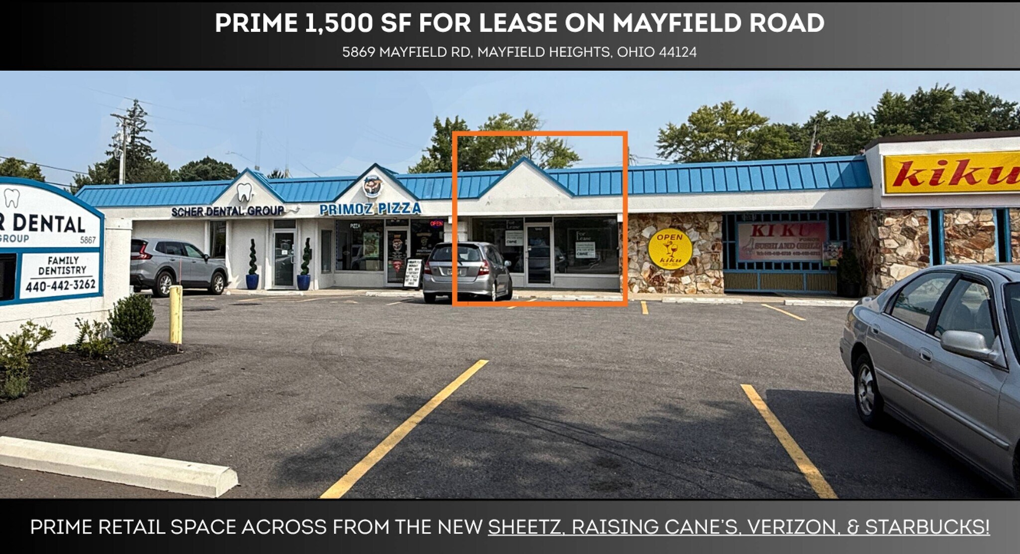 5867-5873 Mayfield Rd, Mayfield Heights, OH à louer Photo de l’immeuble– Image 1 sur 13