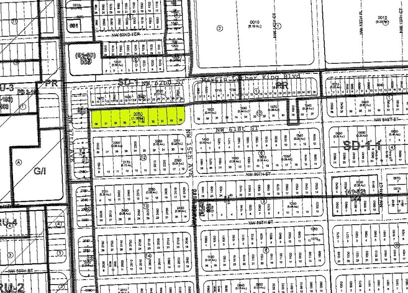 1521 NW 61st St, Miami, FL à vendre - Plan cadastral – Image 2 sur 6