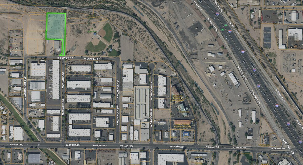 NW N. Coyote Dr and W. Copper St, Tucson, AZ à vendre - Aérien – Image 2 sur 3