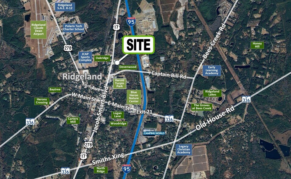 0 N Jacob Smart Blvd, Ridgeland, SC à vendre - Photo de l’immeuble – Image 3 sur 6