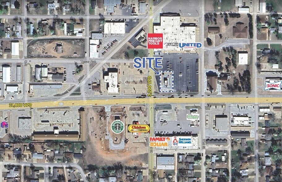2132 Oklahoma Ave, Woodward, OK à vendre - Photo principale – Image 1 sur 1