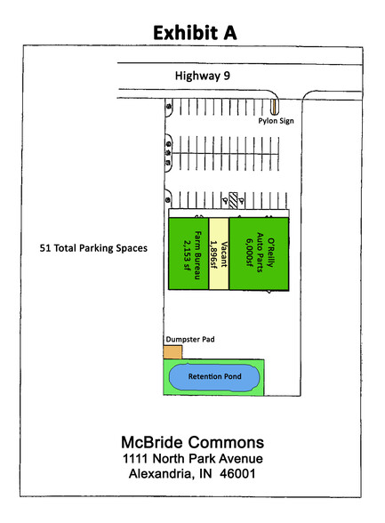 1111 N Park Ave, Alexandria, IN à louer - Photo de l’immeuble – Image 2 sur 2