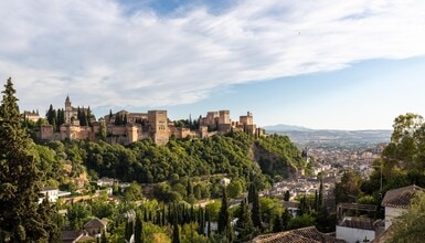 Calle Santo Sepulcro del Sacromonte, Granada, GRA - Vue aérienne vue de carte - Image1