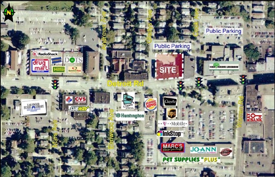 15002-15016 Detroit Ave, Lakewood, OH à vendre - Aérien – Image 2 sur 38