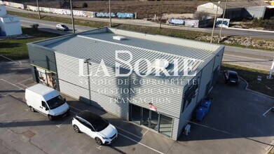 Vedène - Vue aérienne  vue de carte