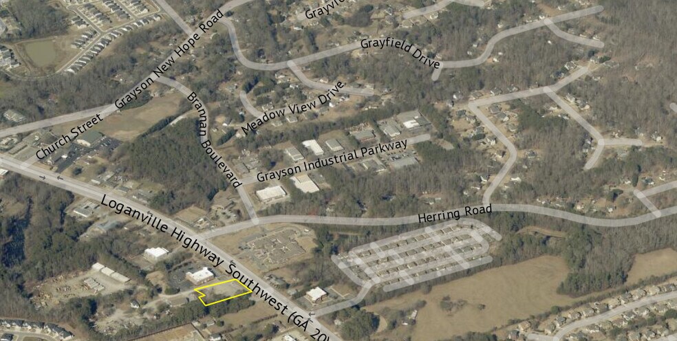 2311 Loganville Hwy, Grayson, GA à vendre - Aérien – Image 2 sur 2