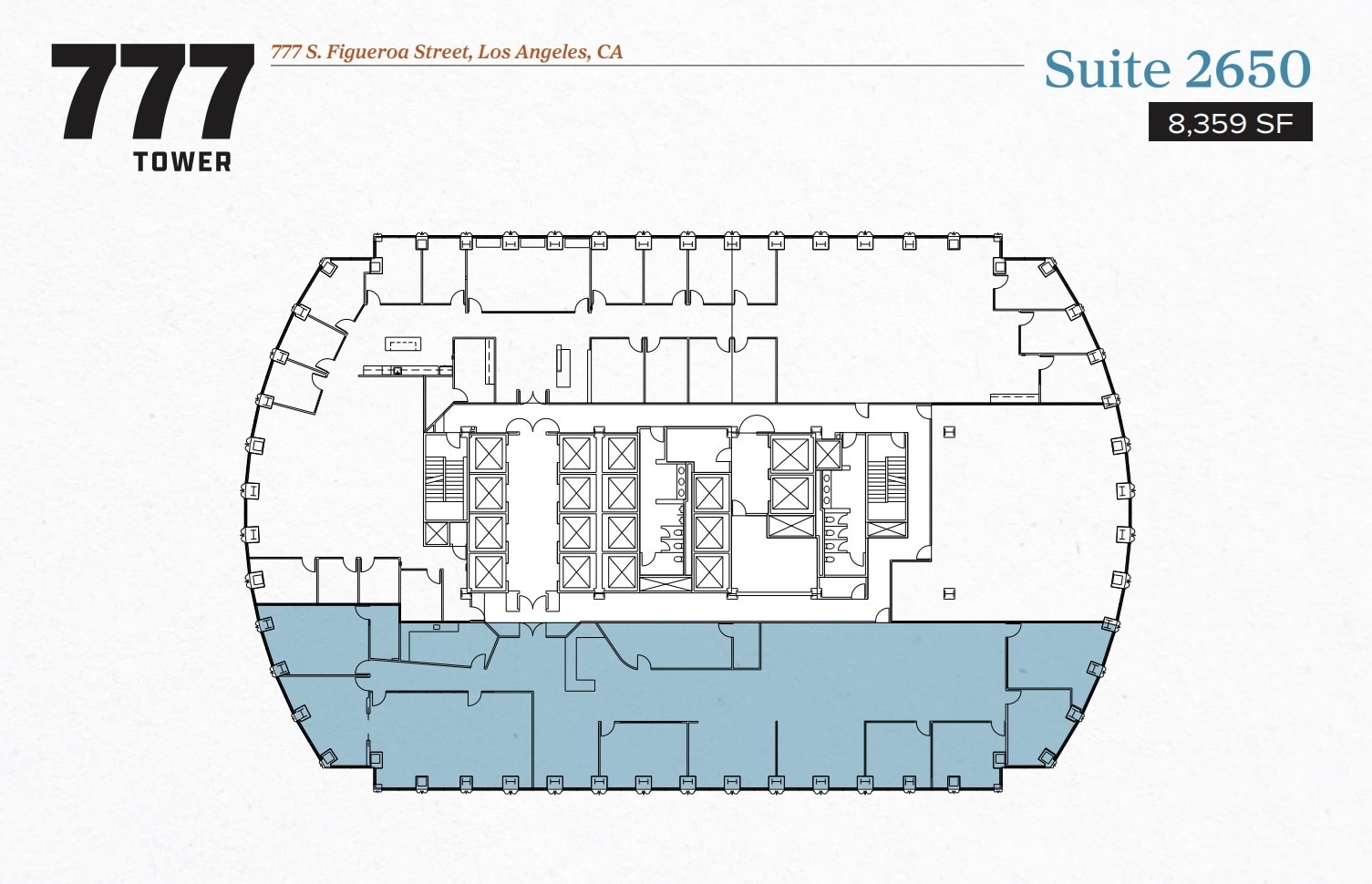 777 S Figueroa St, Los Angeles, CA à louer Plan d’étage– Image 1 sur 1