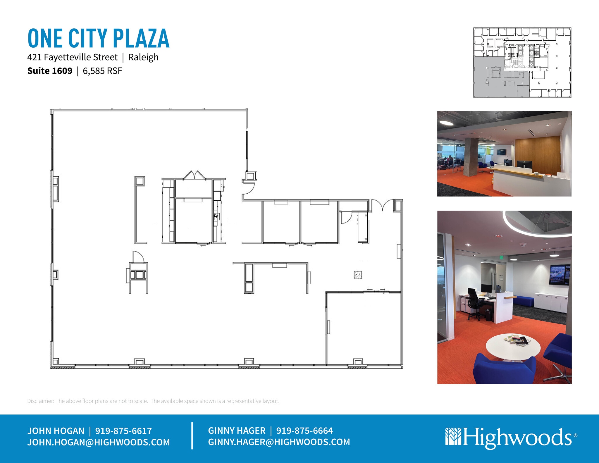 421 Fayetteville St, Raleigh, NC à louer Photo intérieure– Image 1 sur 1