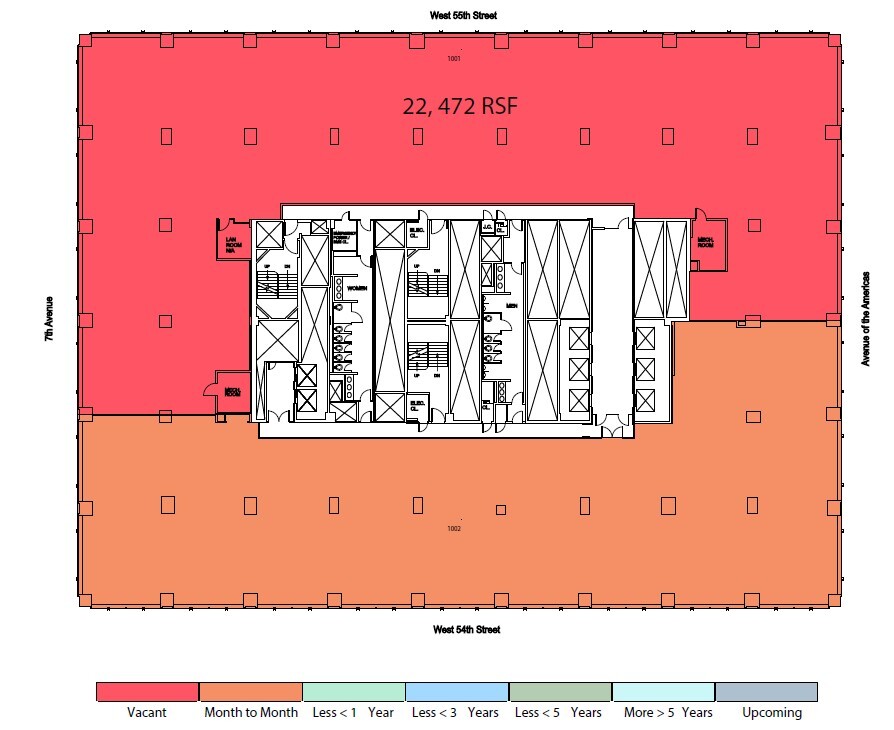1345 Avenue of the Americas, New York, NY à louer Plan d’étage– Image 1 sur 1