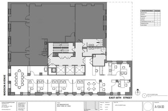 551 Madison Ave, New York, NY à louer Plan d’étage– Image 2 sur 2