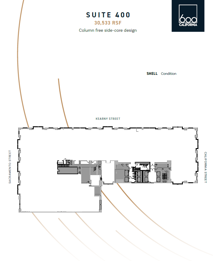 600 California St, San Francisco, CA à louer Plan d’étage– Image 1 sur 1