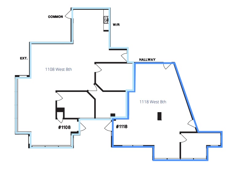 1108 8th Av W, Vancouver, BC à louer Plan d’étage– Image 1 sur 1