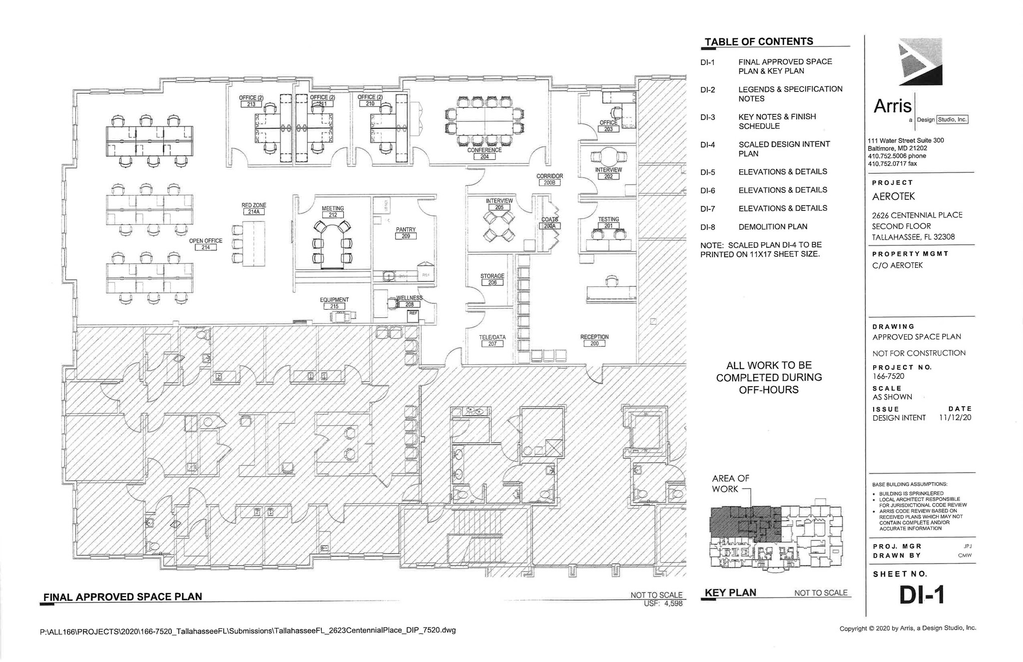 2623 Centennial Blvd, Tallahassee, FL à louer Plan d’étage– Image 1 sur 1