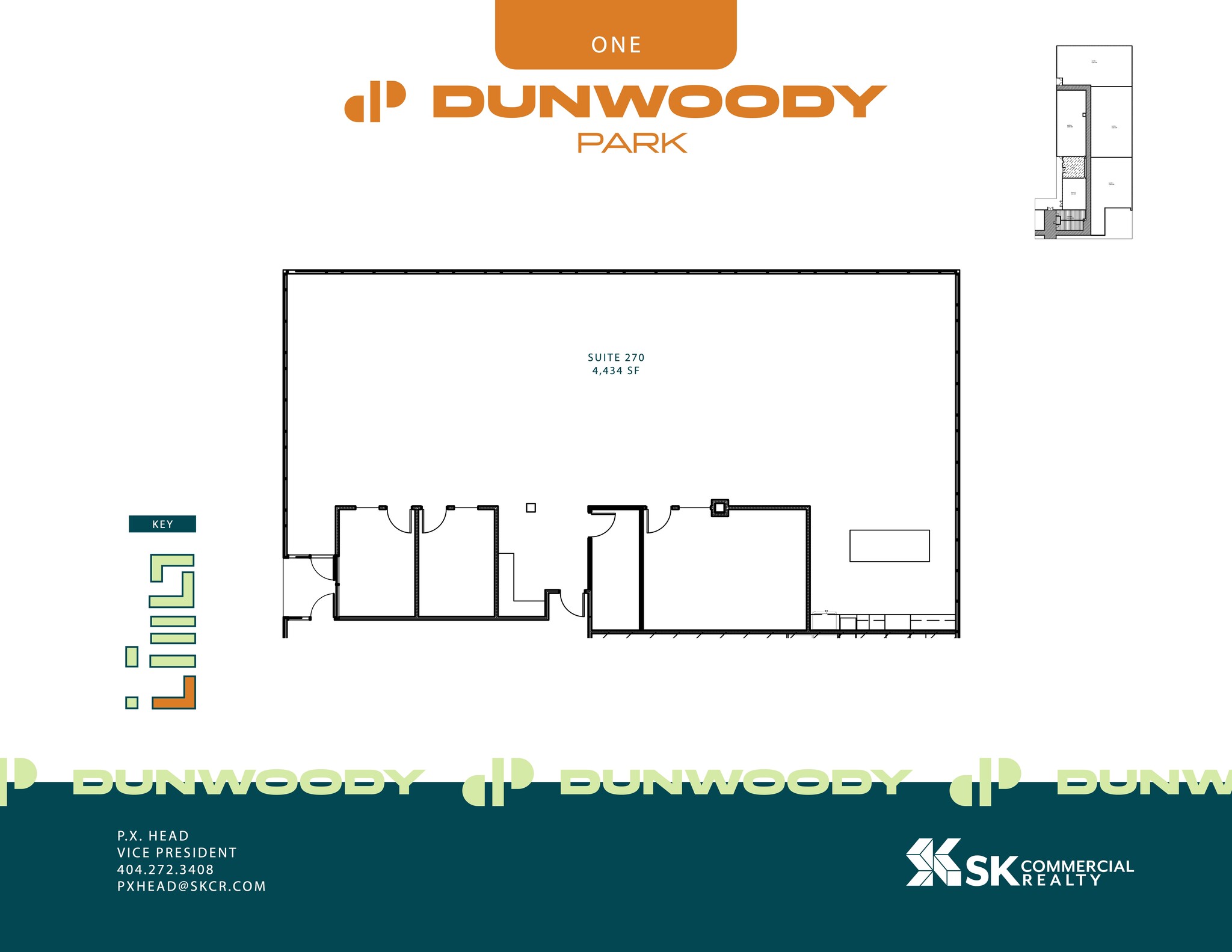 1 Dunwoody Park, Atlanta, GA à louer Plan de site– Image 1 sur 1