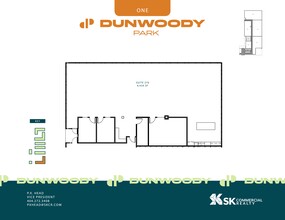1 Dunwoody Park, Atlanta, GA à louer Plan de site– Image 1 sur 1