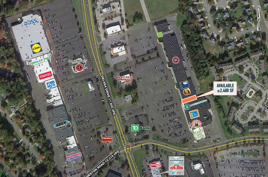 800-1060 Delsea Dr N, Glassboro, NJ à louer - Photo de l’immeuble – Image 2 sur 3