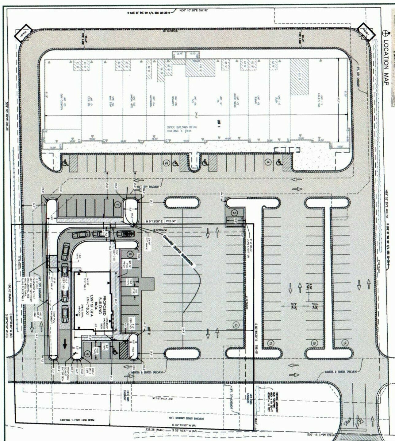 404 N Eola Rd, Aurora, IL à louer Plan de site– Image 1 sur 1