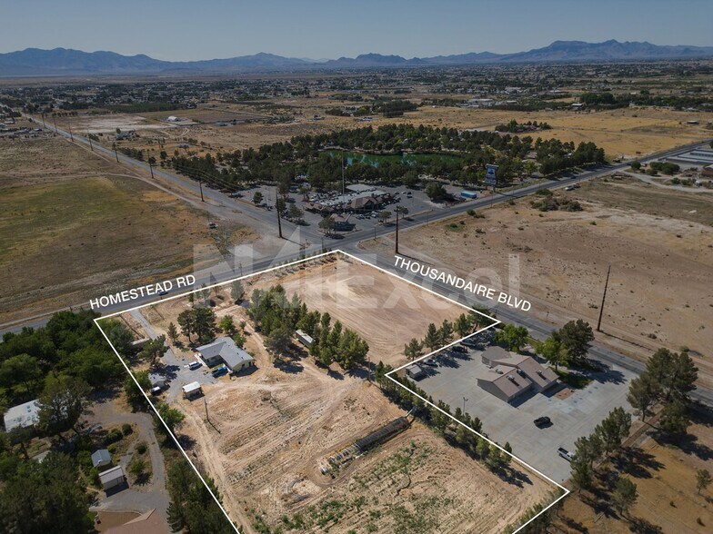 6051 Homestead Rd, Pahrump, NV à vendre - Aérien – Image 3 sur 5